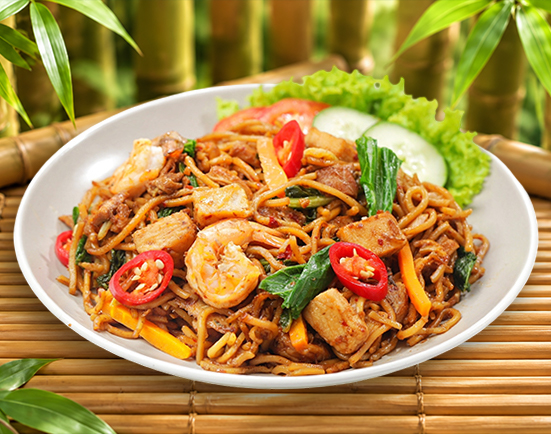 Seafood mee goreng at Master Leong's Kitchen, Singapore